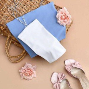 تاپ بند ماکارونی پنبه‌ای – کالکشن بهاری مهسا برند
